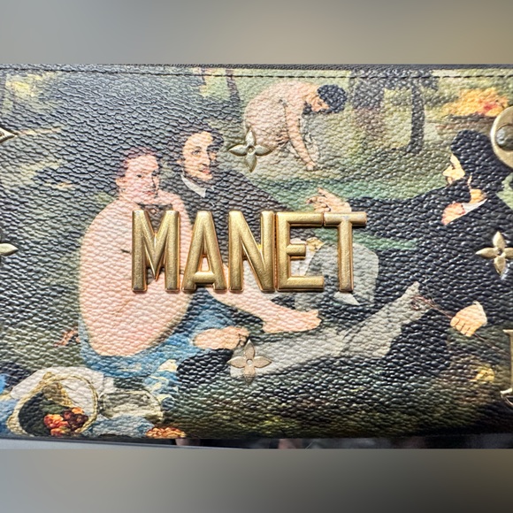 Louis Vuitton Masters collection Jeff koons “Manet” zippy wallet - Picture 9 of 11